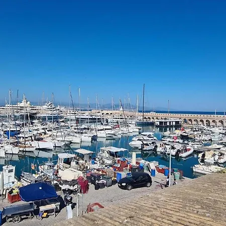 Azur Horizons Sea And Mountain 公寓 胡安莱潘